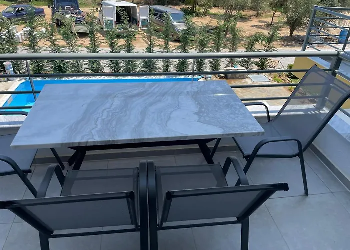 3 Raum Fewo Griechenland, 400 M Zum Strand, Zwischen Thessaloniki Und Kavala