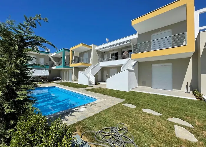 3 Raum Fewo Griechenland, 400 M Zum Strand, Zwischen Thessaloniki Und Kavala
