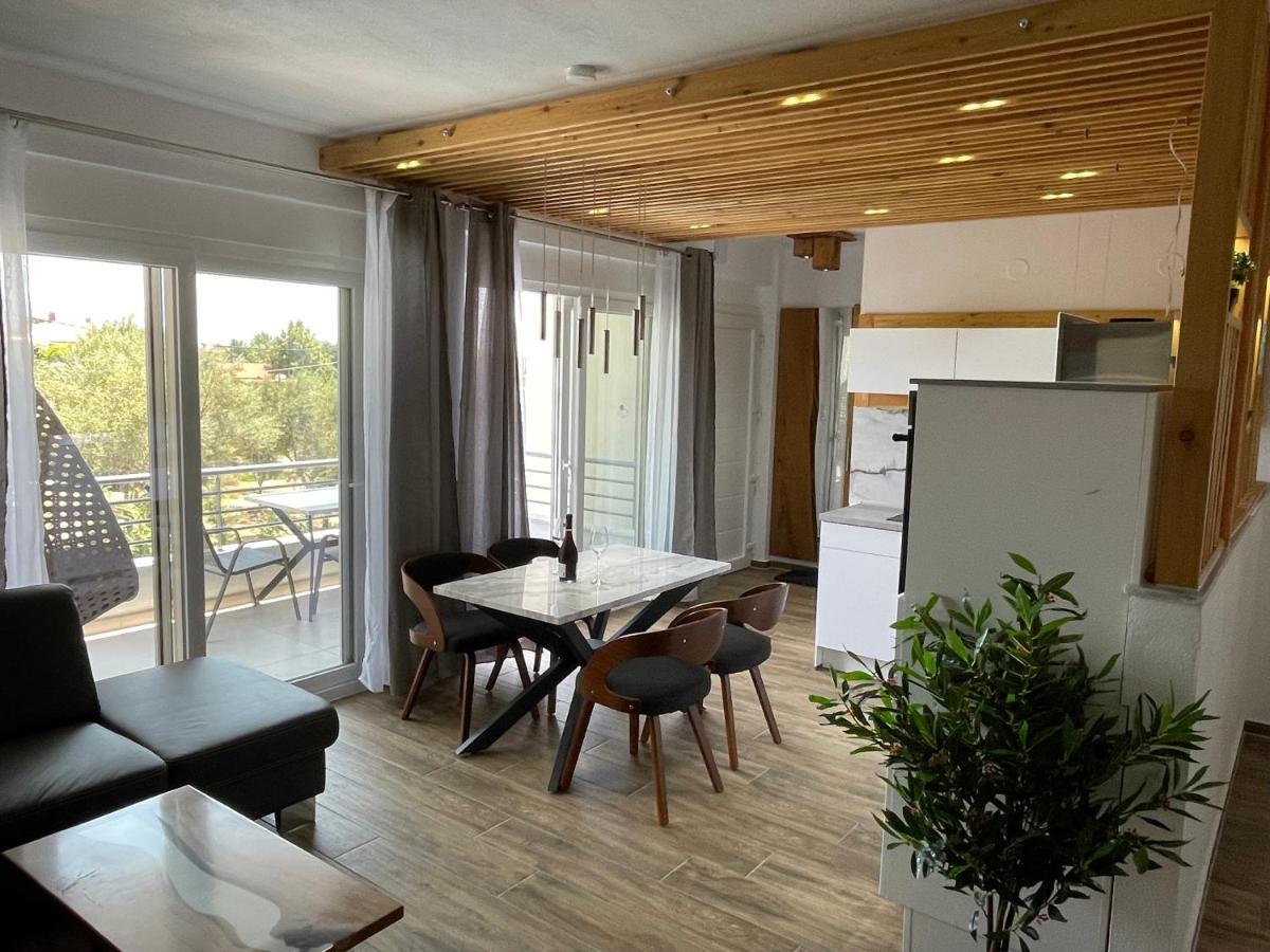 Apartment 3 Raum Griechenland, 400 M Zum Strand, Zwischen Thessaloniki Und Kavala *